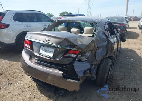 2014 Honda Civic Ex from USA, damaged, VIN 19XFB2F84EE246383